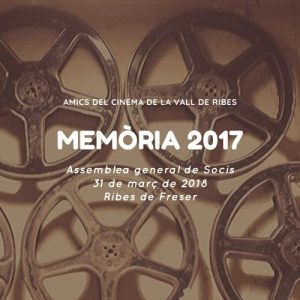 Memòria Junta de Socis 2017
